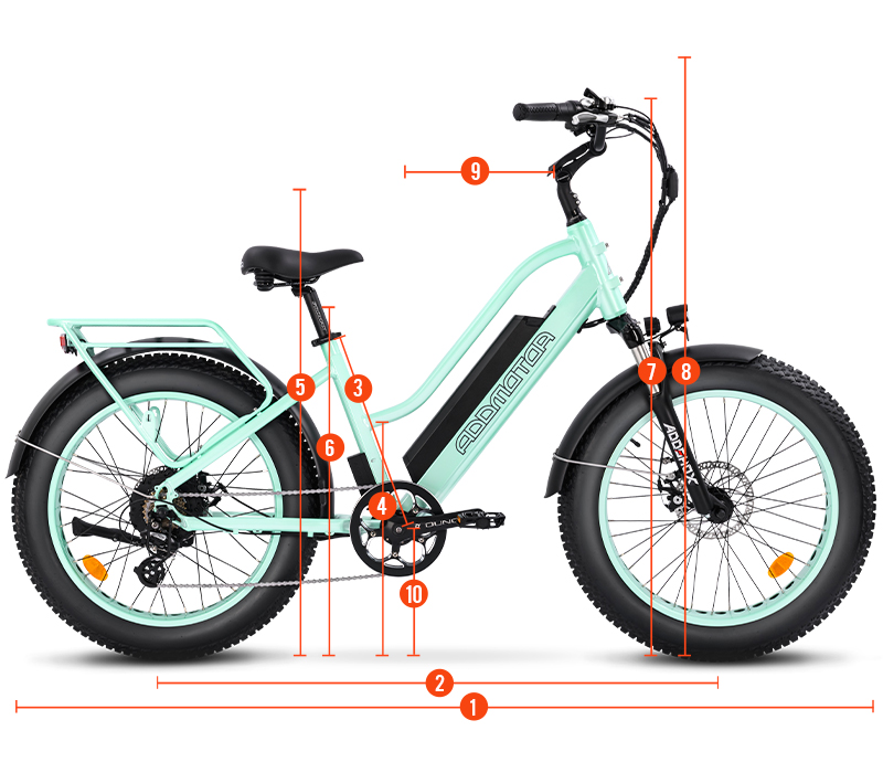 motan m430 ebike measurement