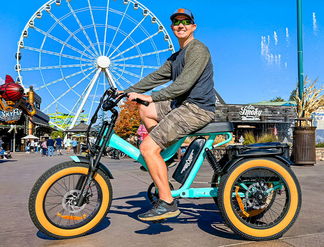 step through electric trike