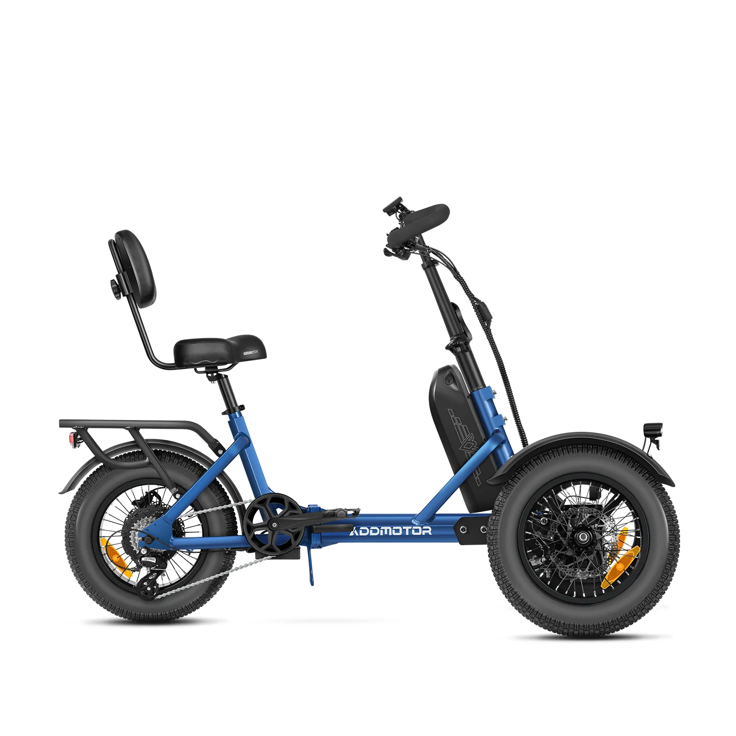 SpytanX Reverse eTrike in Neptune Blue