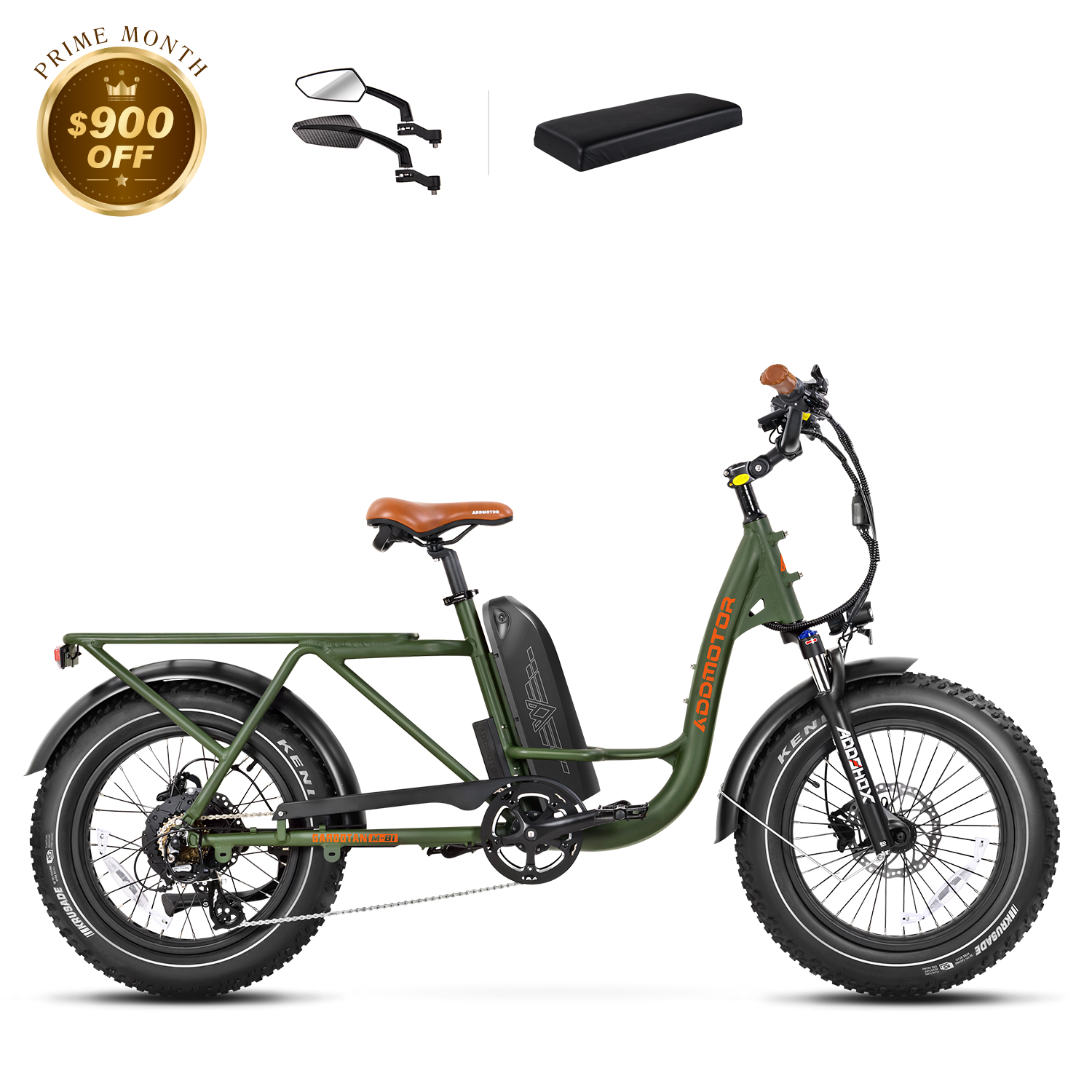 Addmotor M-81 Step Through Cargo Electric Bike