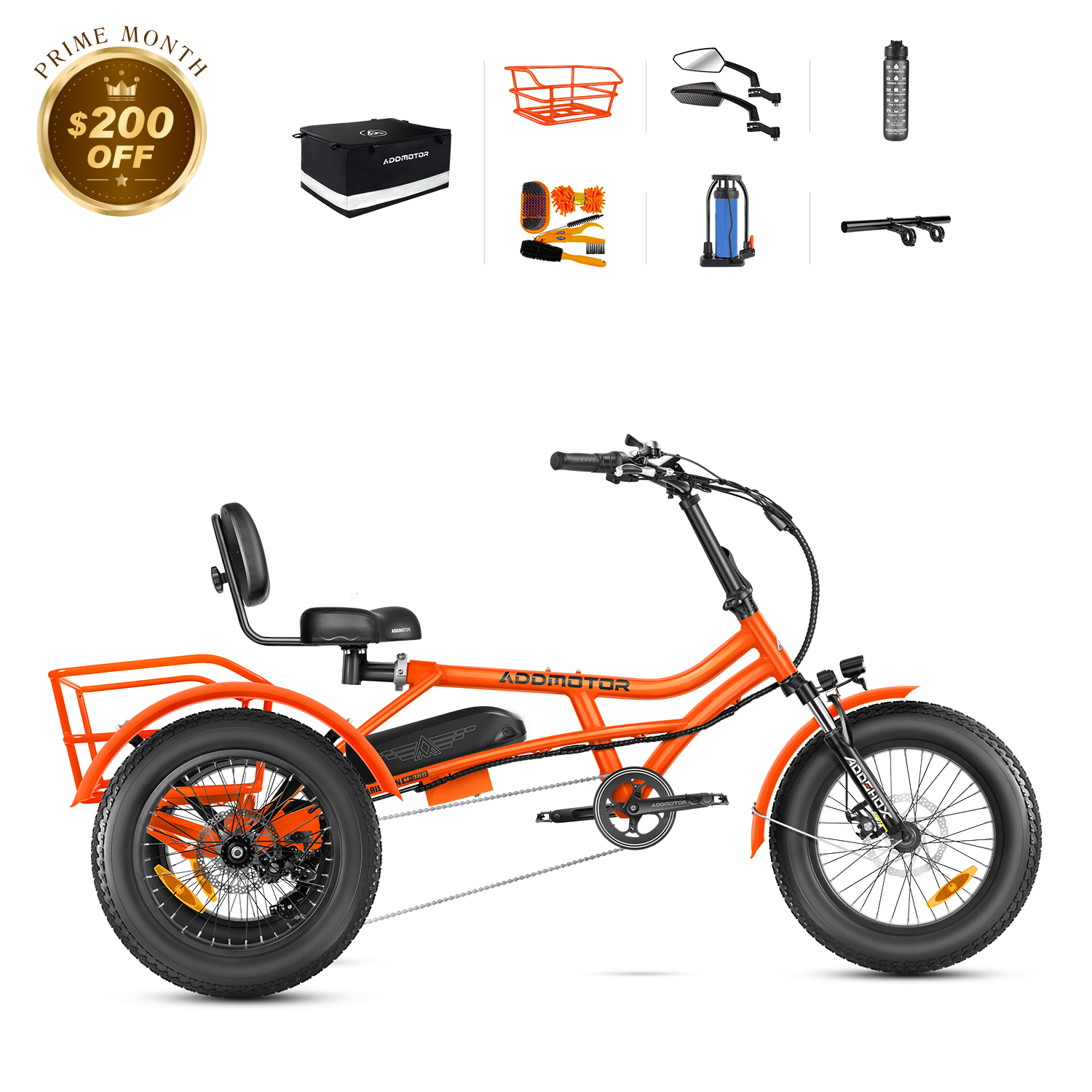 Recumbent Bicycle Recumbent Urban Tricycle Bee Fat Tire Electric